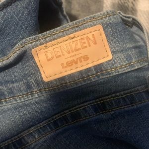 Womens Levi’s Denizen black curvy skinny jean size 14m W32 L32